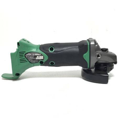  HiKOKI ハイコーキ ディスクグラインダー 18v 未使用品(S) 充電器・充電池1個・ケース付 G18DSL2 グリーン