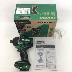 ΘΘ HiKOKI ハイコーキ インパクトレンチ 本体のみ コードレス式 36v WR36DD グリーン Sランク