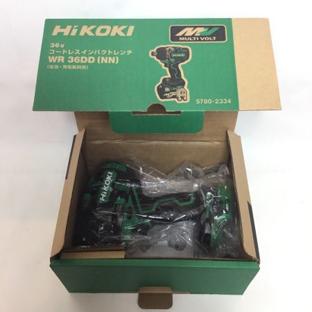  HiKOKI ハイコーキ インパクトレンチ 本体のみ コードレス式 36v WR36DD グリーン