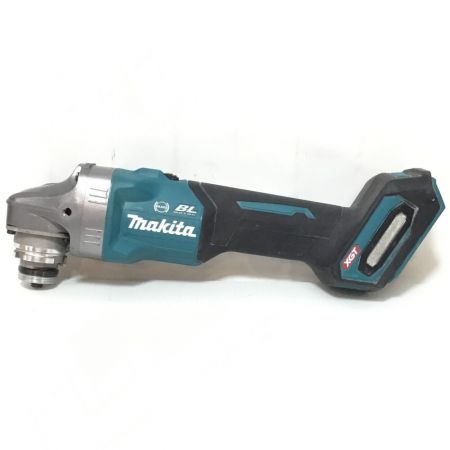  MAKITA マキタ ディスクグラインダー 40v 充電器・充電池2個・ケース付 程度B GA001G ブルー