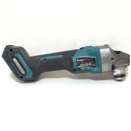  MAKITA マキタ ディスクグラインダー 40v 充電器・充電池2個・ケース付 程度B GA001G ブルー