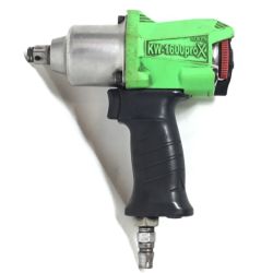 ΘΘ 空研工業 エアインパクトレンチ 本体のみ キズ・ヨゴレ有 常圧 程度B KW-1600proX 黄緑 Bランク