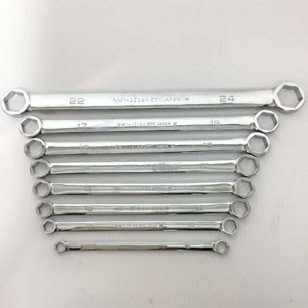  nepros ネプロス メガネレンチセット 8本セット台座付