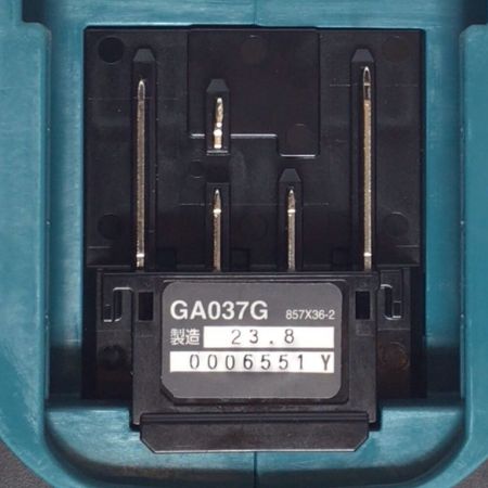  MAKITA マキタ ディスクグラインダー 40v 付属品完備 コードレス式 180mm 未使用品(S) GA037GRMX ブルー