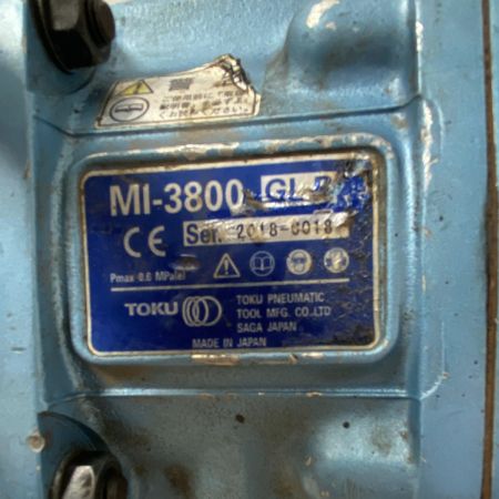  TOKU エアインパクトレンチ　常圧 MI-3800 スカイブルー