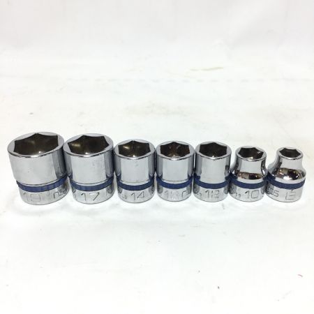  nepros ネプロス ソケットセット 7個セット NB3-08~19