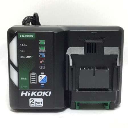  HiKOKI ハイコーキ インパクトドライバ 程度B 36v 充電器・充電池2個・ケース付 WH36DD イエロー