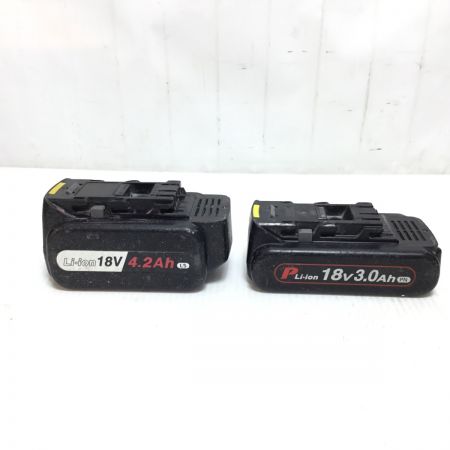  Panasonic パナソニック バンドソー 程度C 充電池2個付 コードレス式 18v EZ45A5 ブラック