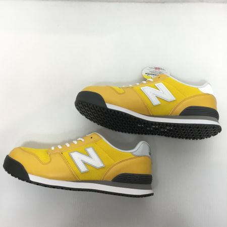  NEW BALANCE ニュー・バランス 安全靴 未使用品(S) 箱付 PL-551-27.5cm イエロー