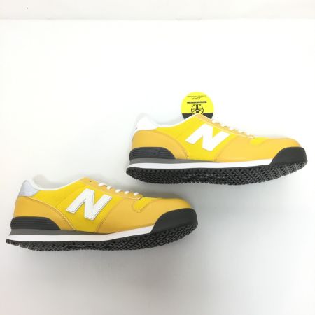  NEW BALANCE ニュー・バランス 安全靴 未使用品(S) 箱付 PL-551-27.5cm イエロー