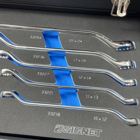 SIGNET ツールケースセット 800S-3722MBK ブラック ケースサビ有