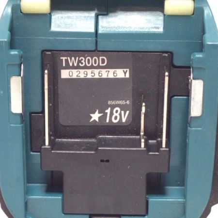  MAKITA マキタ インパクトレンチ 18v 本体のみ コードレス式 程度A TW300D ブルー