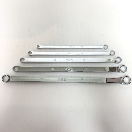  MAC TOOLS マック ロングストレートメガネレンチセット 5本セット・ケース付  BHFM PA