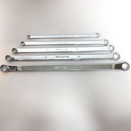  MAC TOOLS マック ロングストレートメガネレンチセット 5本セット・ケース付  BHFM PA