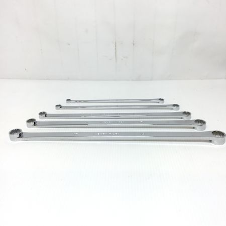  MAC TOOLS マック ロングストレートメガネレンチセット 5本セット・ケース付  BHFM PA