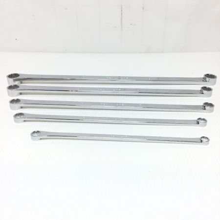  MAC TOOLS マック ロングストレートメガネレンチセット 5本セット・ケース付  BHFM PA