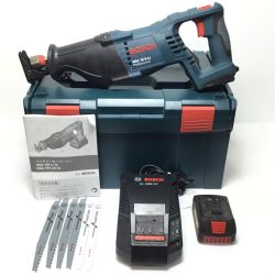ΘΘ BOSCH ボッシュ レシプロソー 程度B 付属品完備 コードレス式 18v GSA18V-LI ネイビー Bランク