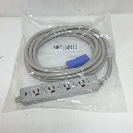  明工社 OAタップ 5個セット 未使用品(S) MR7904NT5