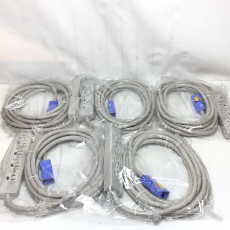  明工社 OAタップ 5個セット 未使用品(S) MR7904NT5