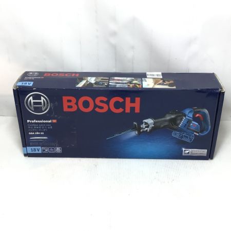  BOSCH ボッシュ バッテリーのこぎり 本体のみ コードレス式 18v 未使用品(S) GSA18V-32 ネイビー