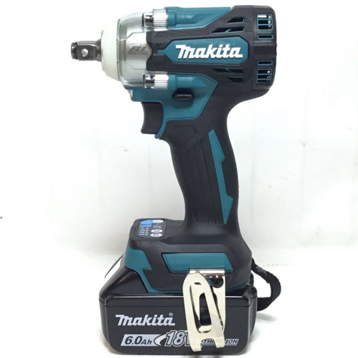 未使用】makita(マキタ) 18V 充電式インパクトドライバ TD173D ブルー くるしく 本体+ケース｜