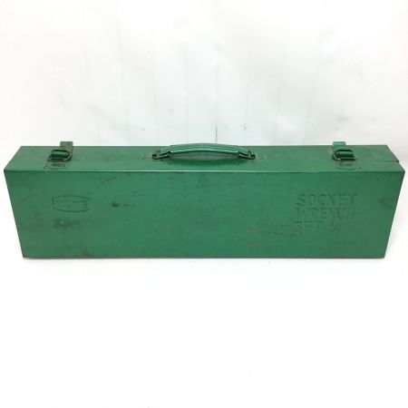  TONE トネ  ソケットレンチセット ケース付 200M グリーン