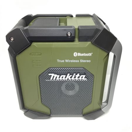  MAKITA マキタ バッテリー式ラジオ ACアダプター付 コードレス式 40v MR005GZO オリーブ