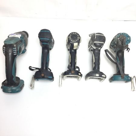  MAKITA マキタ ジャンク品  インパクトドライバ・ハンマドリル5点まとめ TP141D ブルー