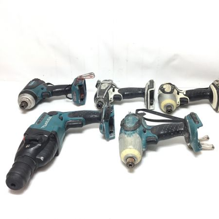  MAKITA マキタ ジャンク品  インパクトドライバ・ハンマドリル5点まとめ TP141D ブルー