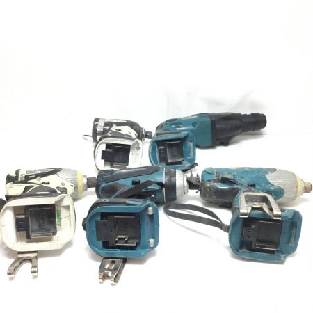  MAKITA マキタ ジャンク品  インパクトドライバ・ハンマドリル5点まとめ TP141D ブルー