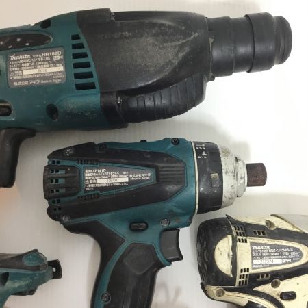  MAKITA マキタ ジャンク品  インパクトドライバ・ハンマドリル5点まとめ TP141D ブルー