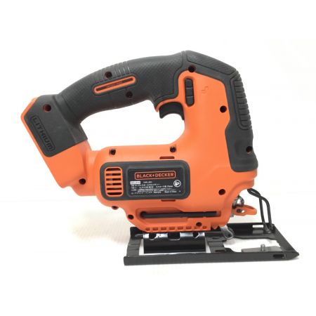  BLACK+DECKER ブラックアンドデッカー ジグソー 程度B 充電器・充電池1個付 コードレス式 18v BDCJS18 オレンジ