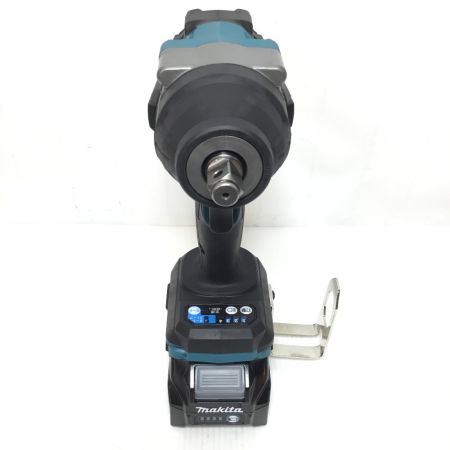  MAKITA マキタ インパクトレンチ 未使用品(S) 充電器・充電池2個・ケース付 コードレス式 40v TW007GRDX ブルー