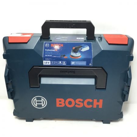  BOSCH ボッシュ  ポリッシャー 程度B 付属品完備 コードレス式 18v GEX18V-125 ネイビー