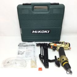 ΘΘ HiKOKI ハイコーキ エアタッカ 未使用品(S) 高圧 50mm  N5004HMF ゴールド Sランク