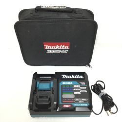 ΘΘ MAKITA マキタ 急速充電器 40V用 ケース付 コード式  DC40RA ブラック Aランク