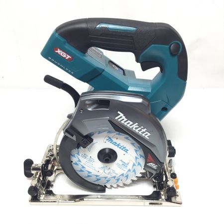 MAKITA マキタ 丸のこ チップソー鮫肌付 コードレス式 125mm 40v 2024年製 HS005GZ ブルー