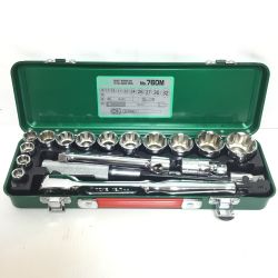 ΘΘ TONE トネ トルクレンチセット ケース付 760M グリーン Bランク