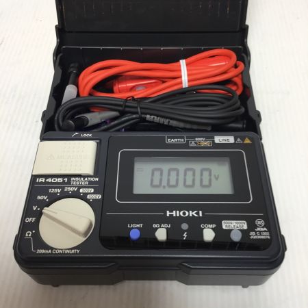  HIOKI 日置電機 絶縁抵抗計 テスター  IR4051