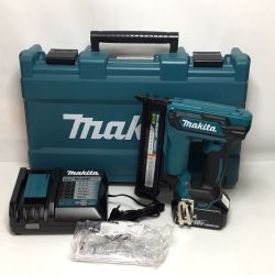 ΘΘ MAKITA マキタ 面木釘打 18v 充電器・充電池1個・ケース付 未使用品(S) FN350DRG ブルー Sランク