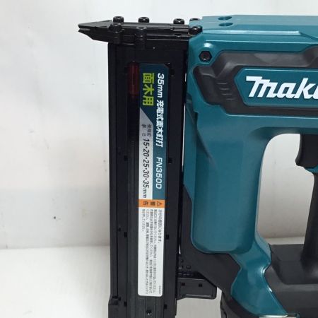  MAKITA マキタ 面木釘打 18v 充電器・充電池1個・ケース付 未使用品(S) FN350DRG ブルー