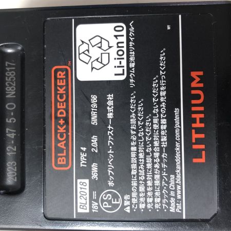 €€ BLACK+DECKER ブラックアンドデッカー 18Vコードレスハサミ型チェーンソー LLP18N