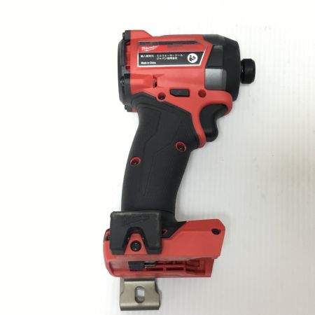  Milwaukee インパクトドライバ 程度A 付属品完備 コードレス式 18v M18 FID3-0X0JP レッド