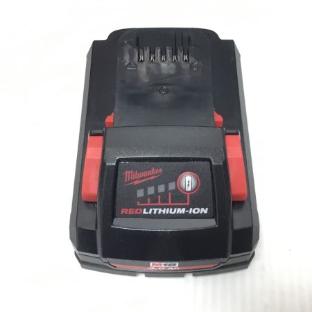  Milwaukee インパクトドライバ 程度A 付属品完備 コードレス式 18v M18 FID3-0X0JP レッド