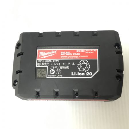  Milwaukee インパクトドライバ 程度A 付属品完備 コードレス式 18v M18 FID3-0X0JP レッド