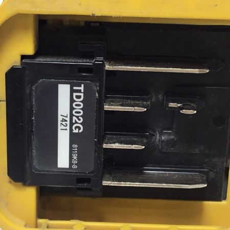  MAKITA マキタ インパクトドライバ 程度B 本体のみ コードレス式 40v TD002G イエロー