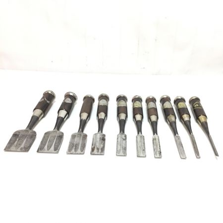  源守家 ノミ10本セット サビ・欠け有