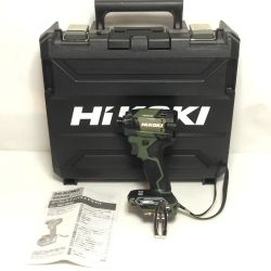 ΘΘ HiKOKI ハイコーキ インパクトドライバ 未使用品(S) ケース付 コードレス式 36v WH36DD フォレストグリーン Sランク