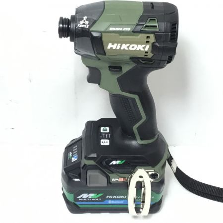  HiKOKI ハイコーキ インパクトドライバ 未使用品(S) 付属品完備 コードレス式 36v WH36DD フォレストグリーン