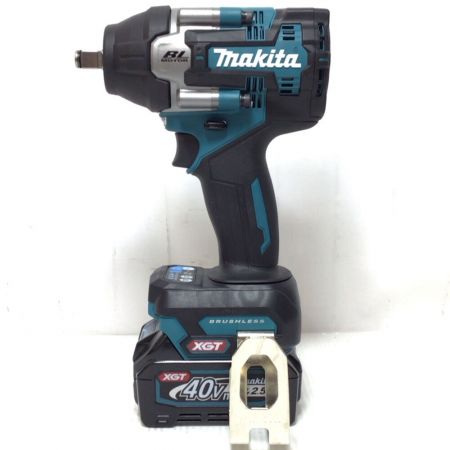  MAKITA マキタ インパクトレンチ 40v 付属品完備 未使用品(S) TW007GRDX ブルー
